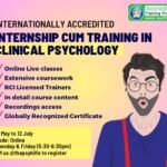 Experiential Internship in Counselling Psychology
