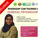 Internship in Counselling Psychology